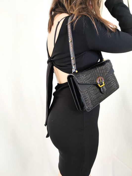 Croco Handbag