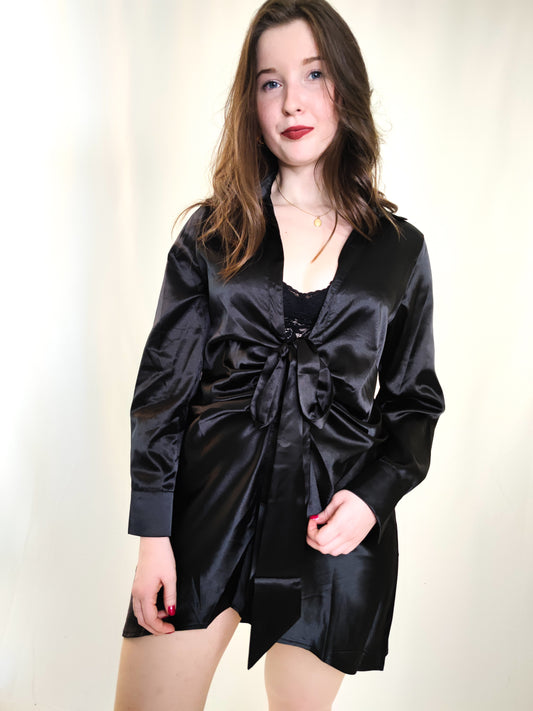 Marie Satin Dress